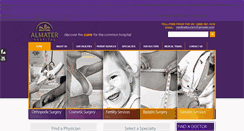 Desktop Screenshot of almaterhospital.com